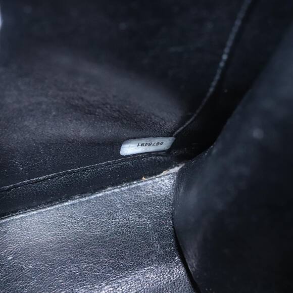 CHANEL Coco Mark Tote Bag Caviar Skin Black Gold CC - Picture 12 of 16